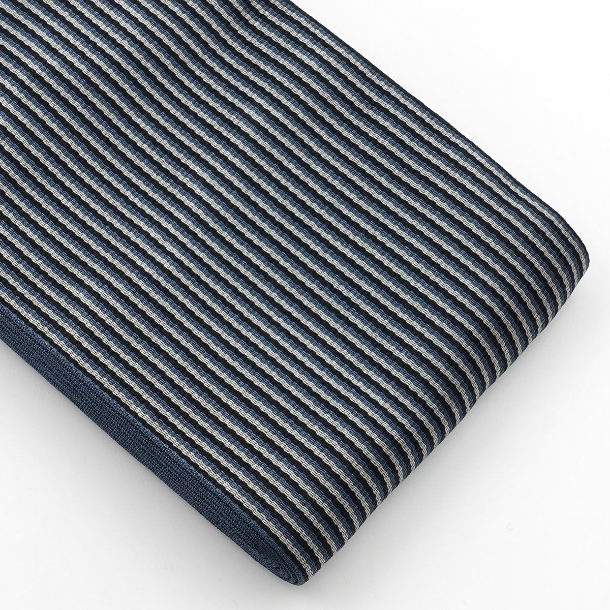 角帯 縞 ブルーグレー×青