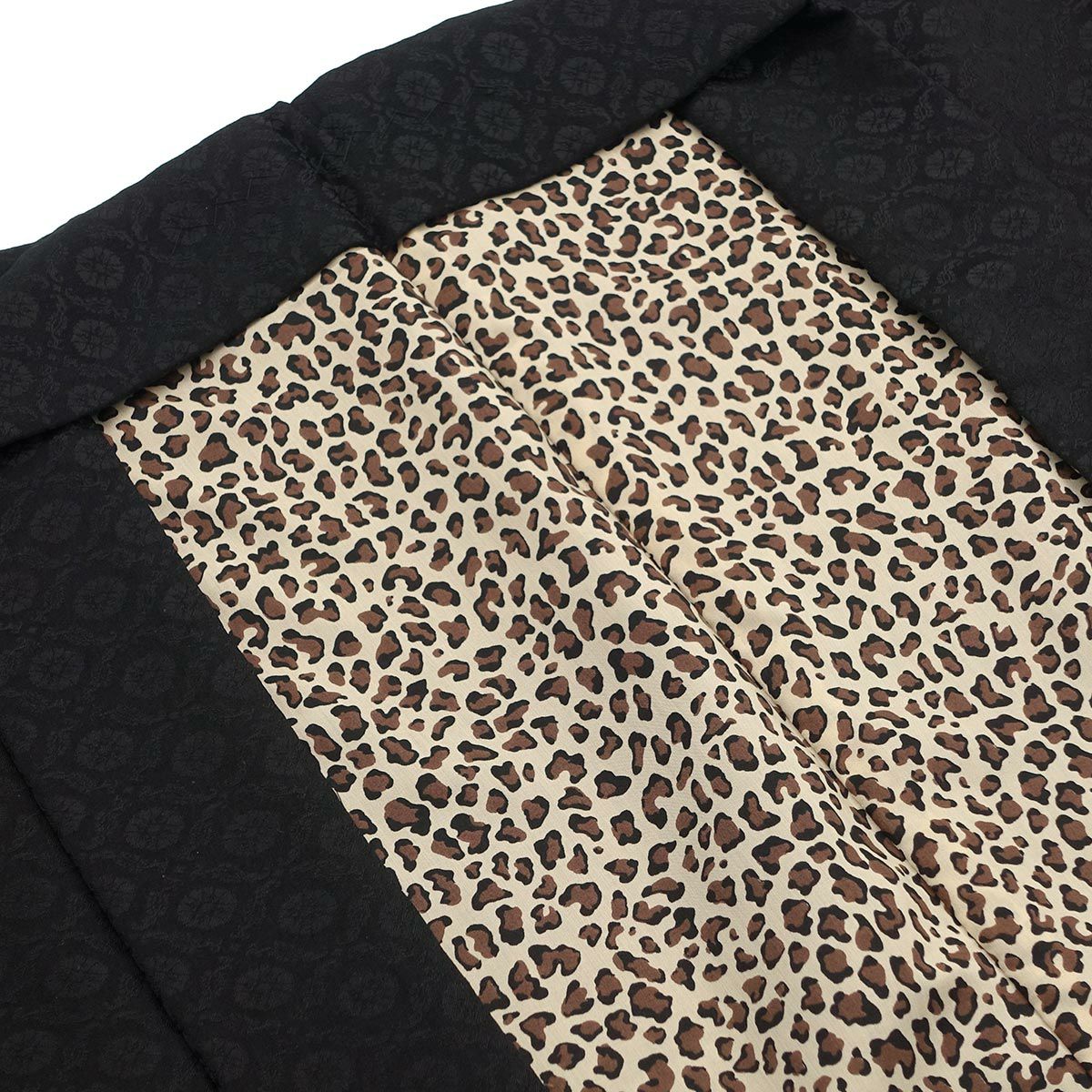 男羽織 洗える 袷 ちりめん無地