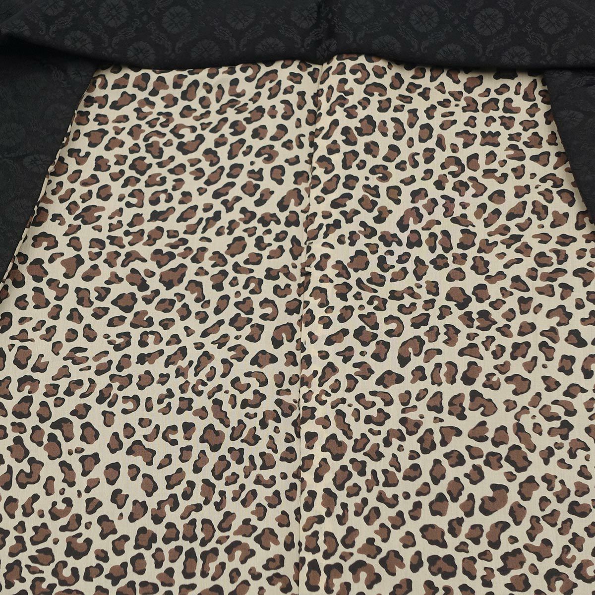 男羽織 洗える 袷 ちりめん無地