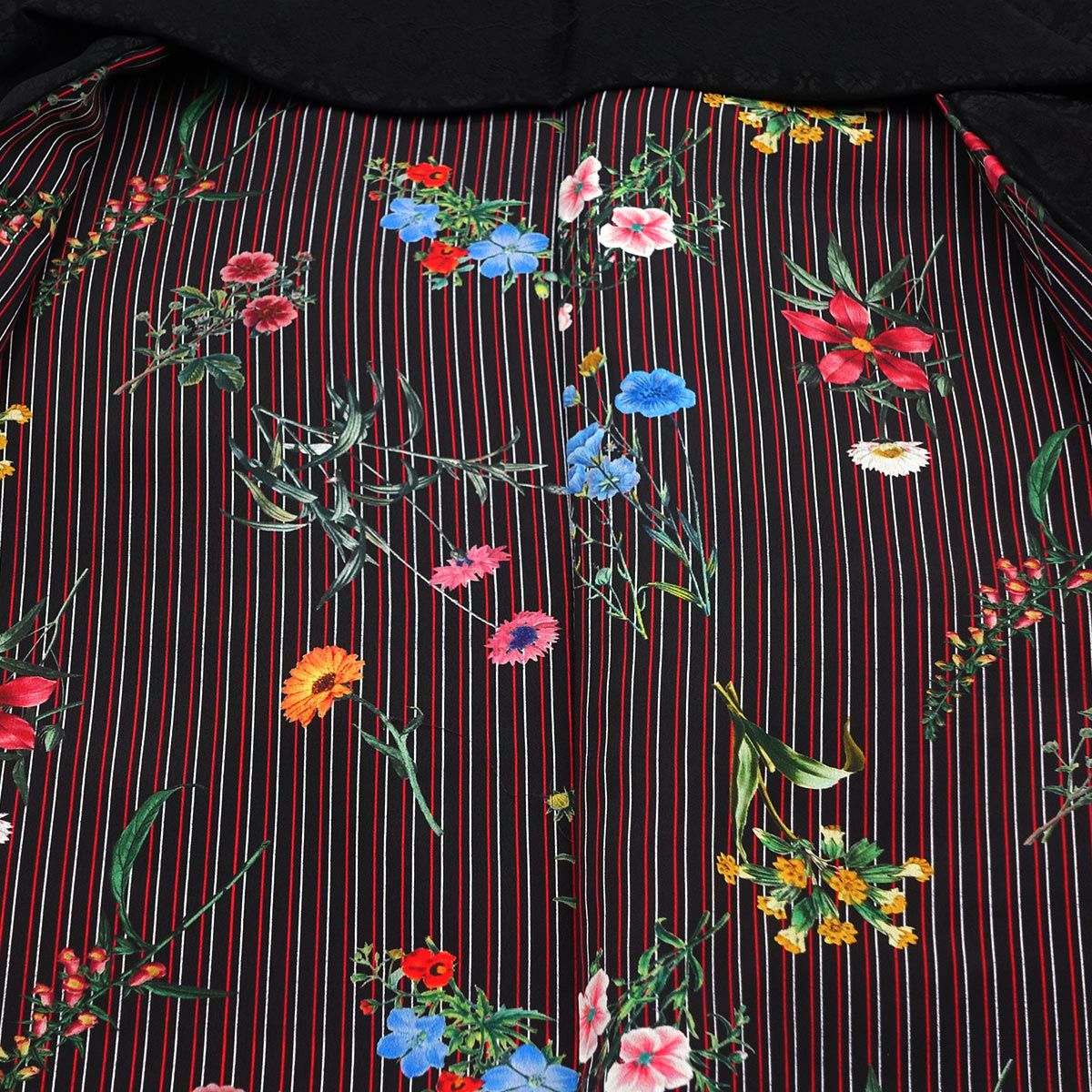 男羽織 洗える 袷 ちりめん無地