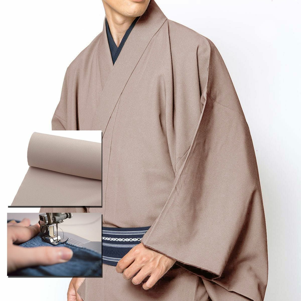 【洗える着物】着物　絣　絣模様　単　ピンク　グラデーション　おでかけ　お稽古着 単衣 仕立上がり 附下訪問着 洗える着物 紫 ピンク 赤 蝶 : ODORI