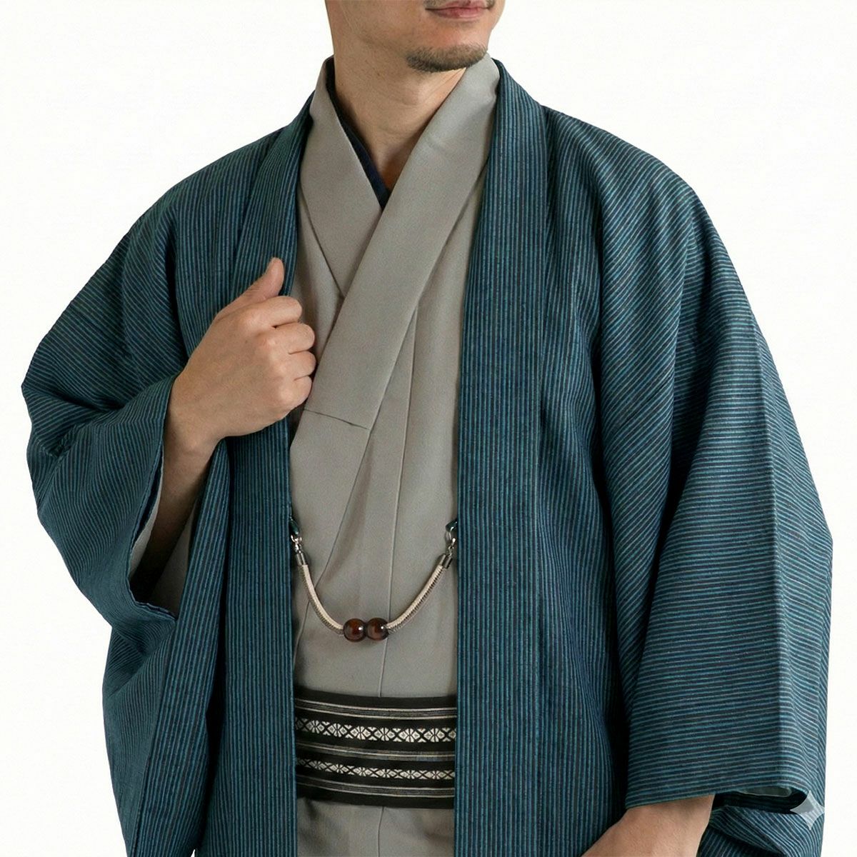 男性着物 正絹 お召