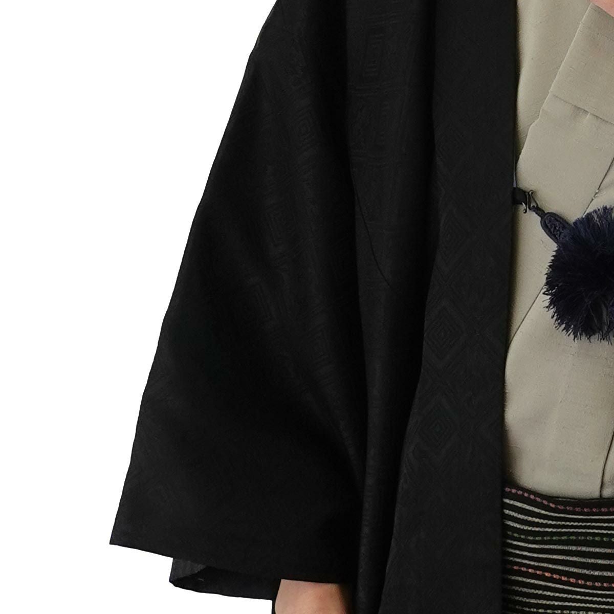 男羽織 正絹 袷 紋意匠