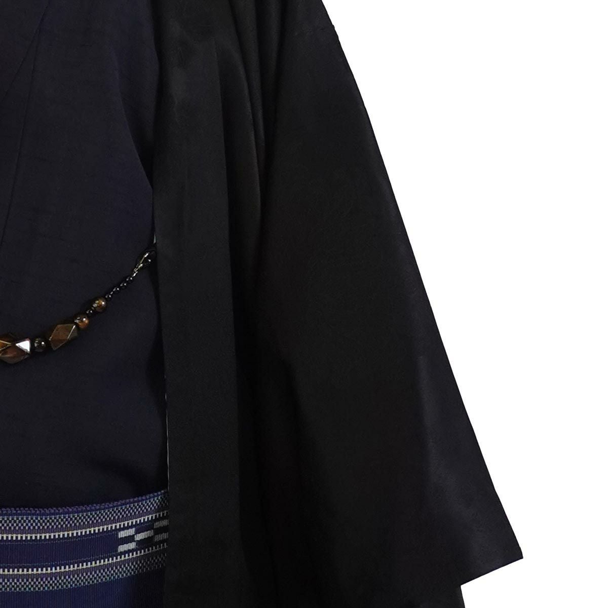 男羽織 正絹 袷 紋意匠