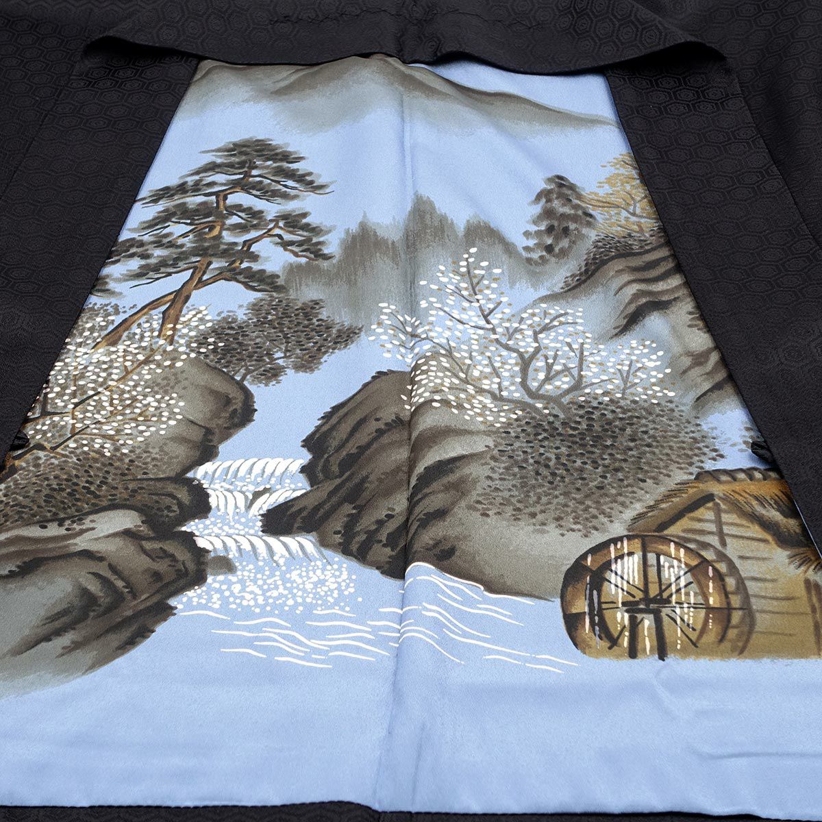 男羽織 正絹 袷 紋意匠