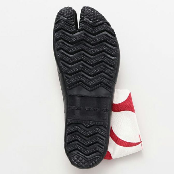 地下足袋 梅 赤白