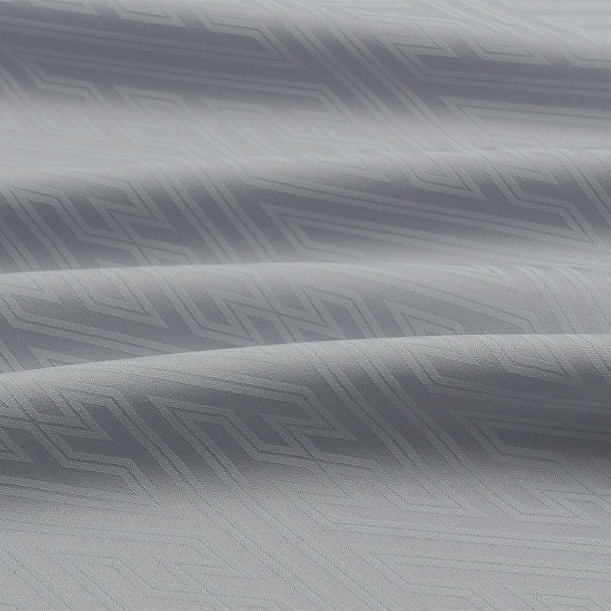 仕立てオーダー着物(もしくは羽織) ちりめん 洗える着物 小紋 テイジン 紗綾形 グレー