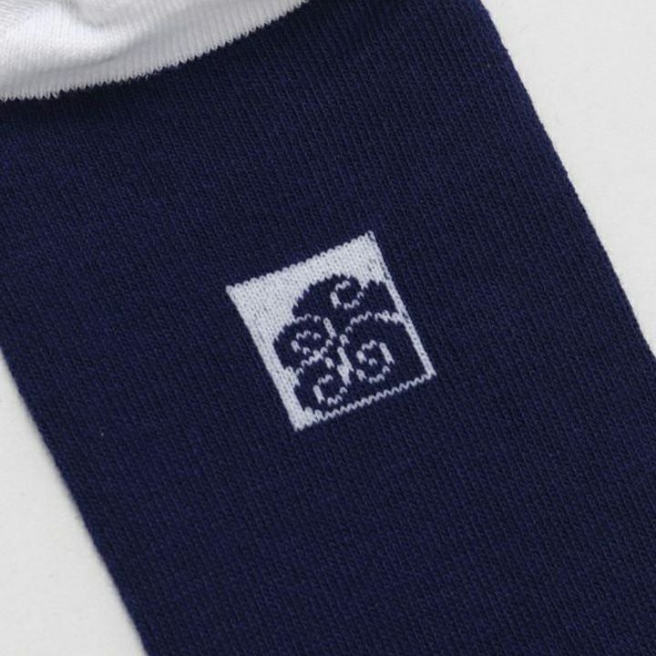 足袋ソックス 火消し風 中丈 紺