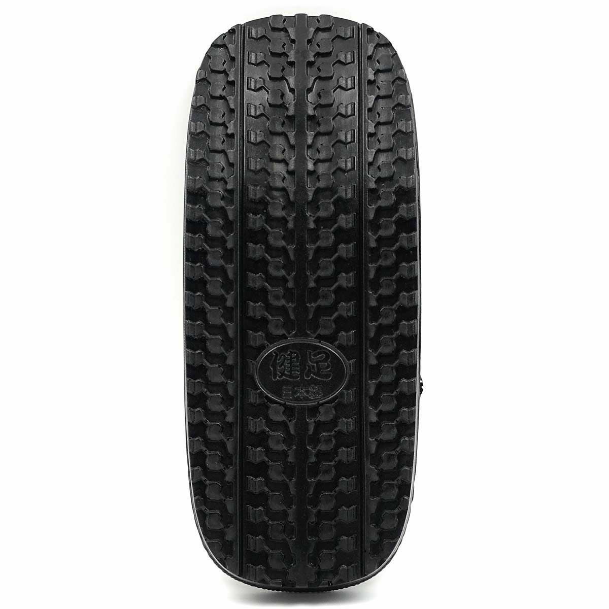 草履 印伝風 鱗 黒台 エピ ラジアルウレタン底 3L