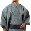 メンズ浴衣 夏着物 近江ちぢみ本麻