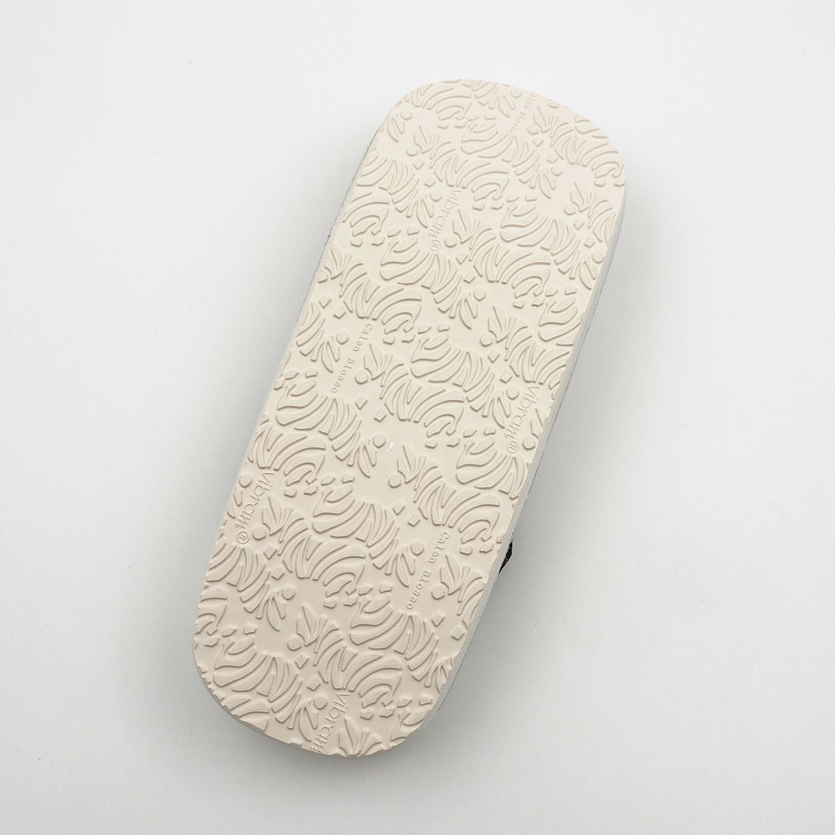 草履 カレンブロッソ カフェぞうり M L 格子 クリーム