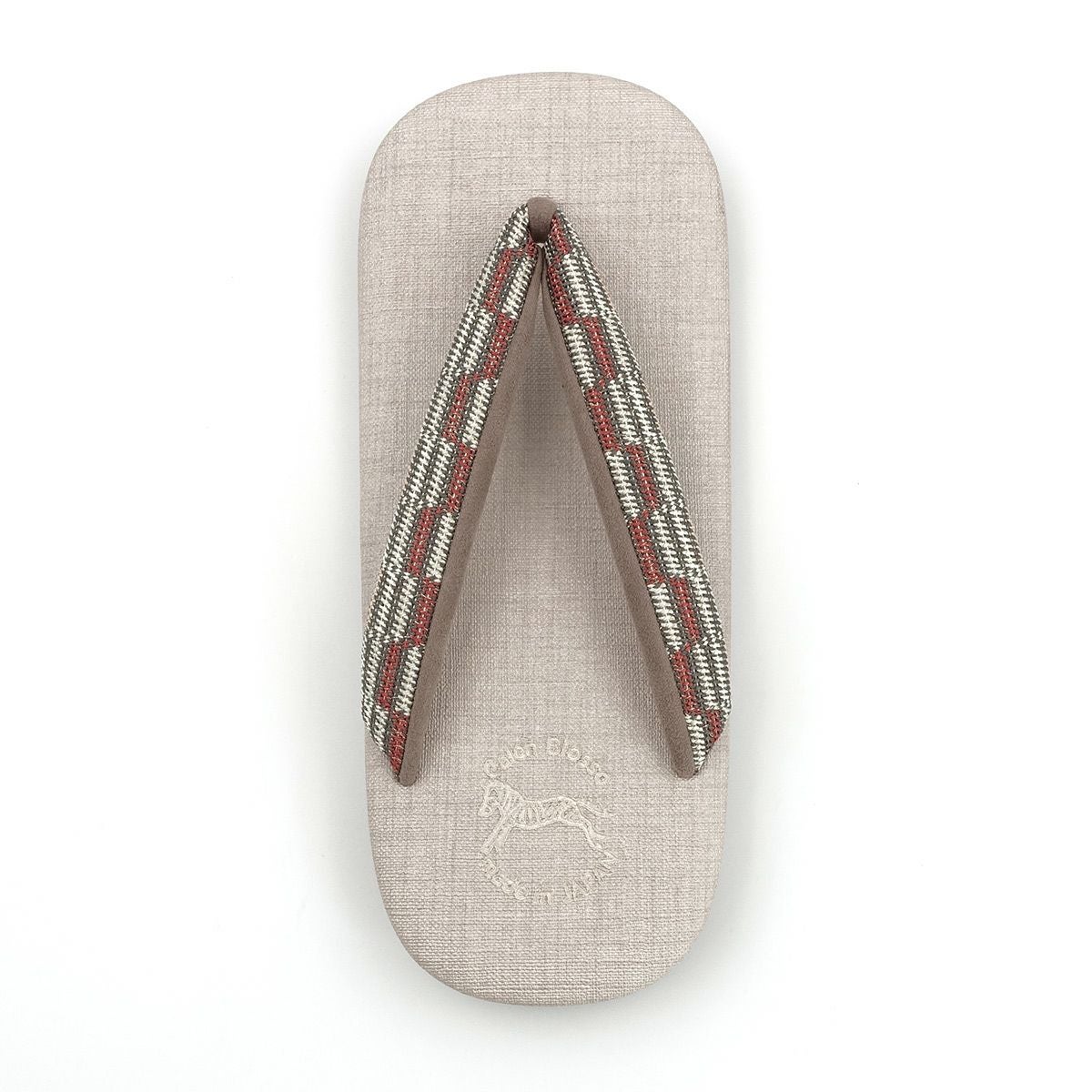 草履 カレンブロッソ カフェぞうり LL 薄茶