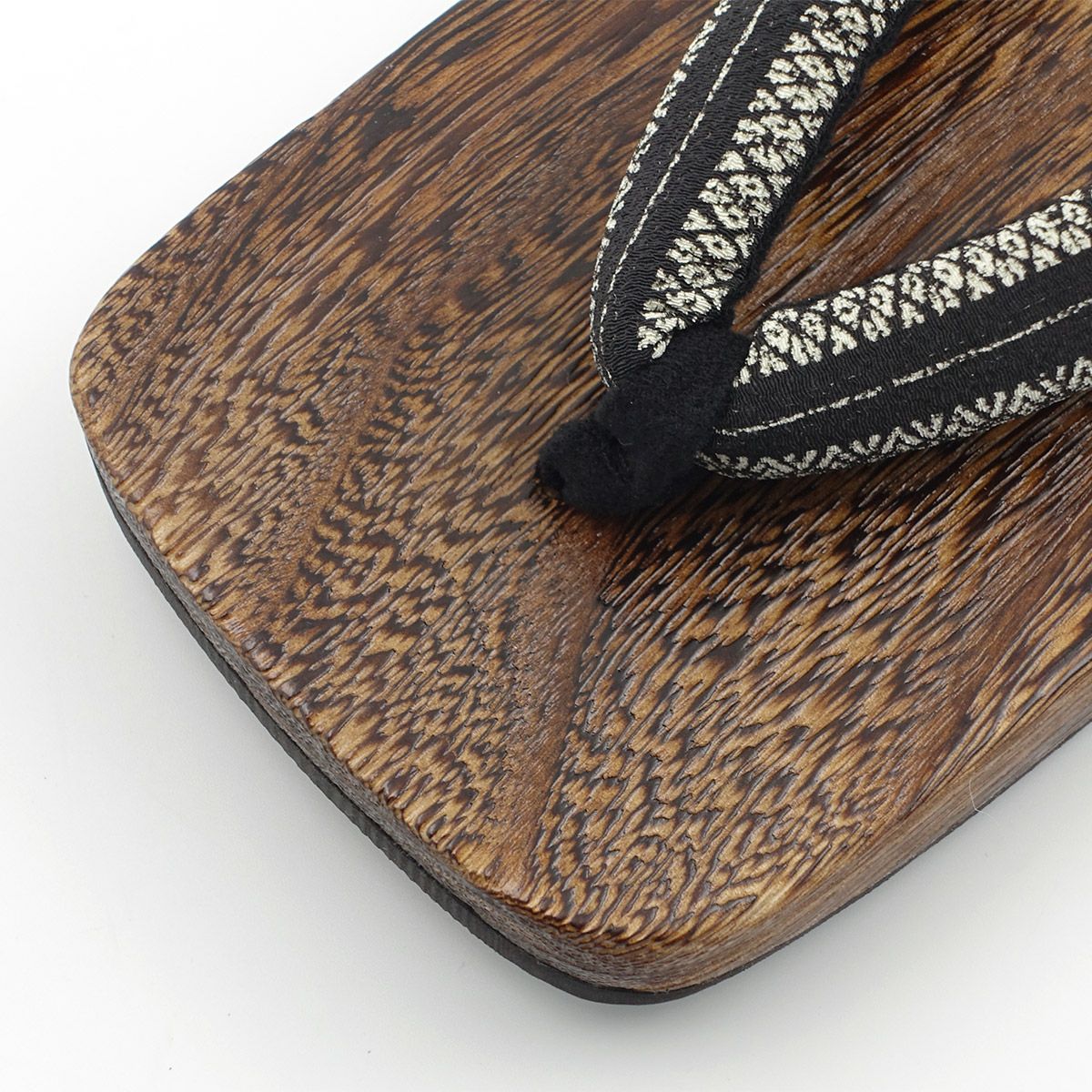 桐下駄 男物 5L 市松