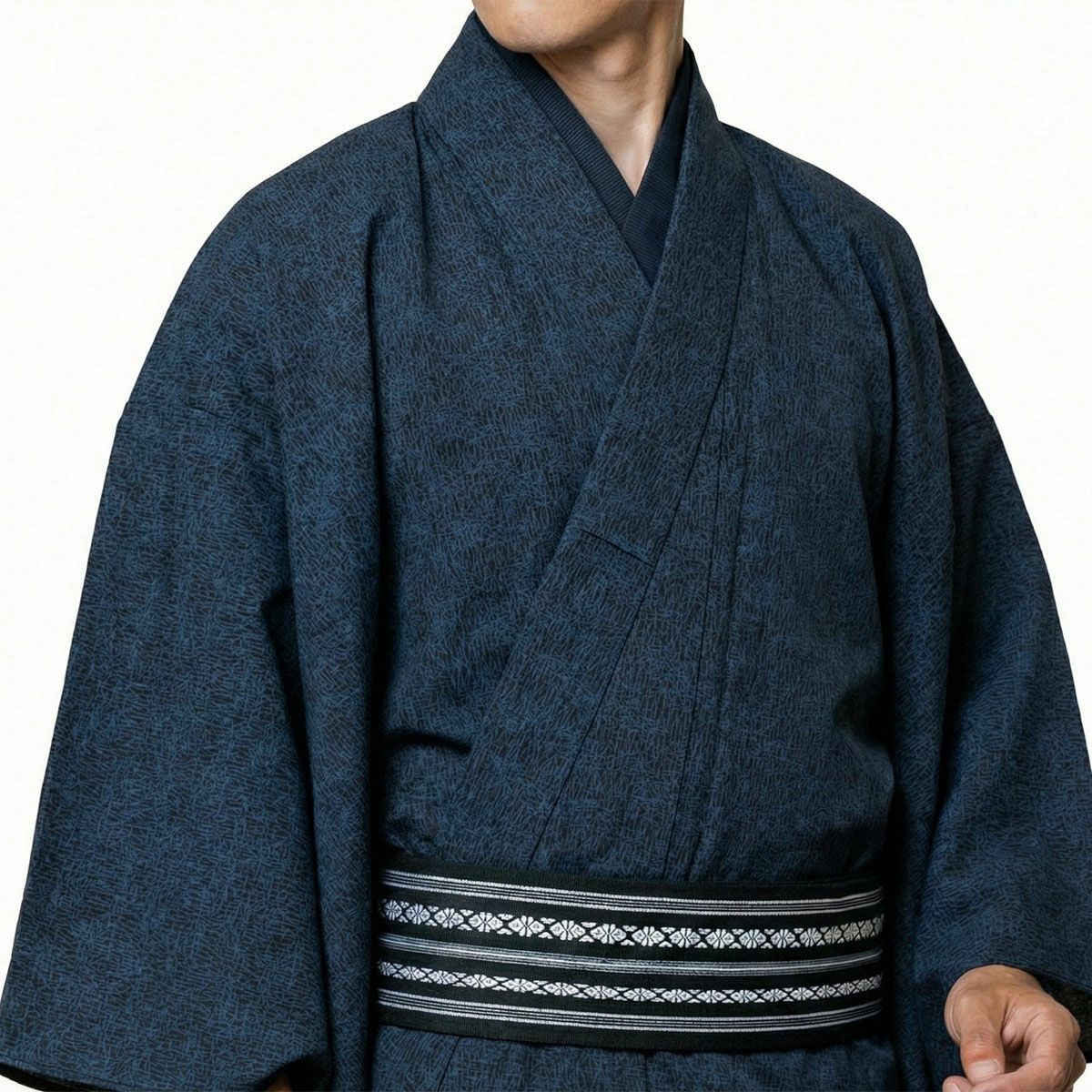 男性着物 正絹 お召