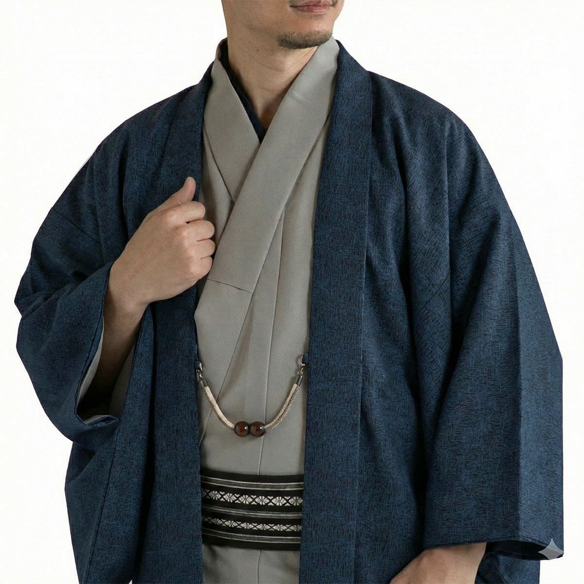 男性着物 正絹 お召