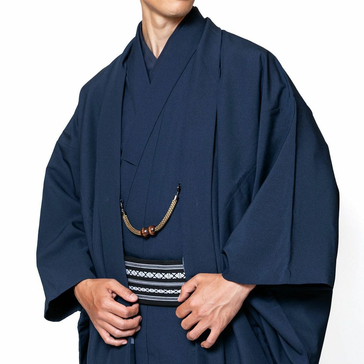 着物濃紺×羽織濃紺