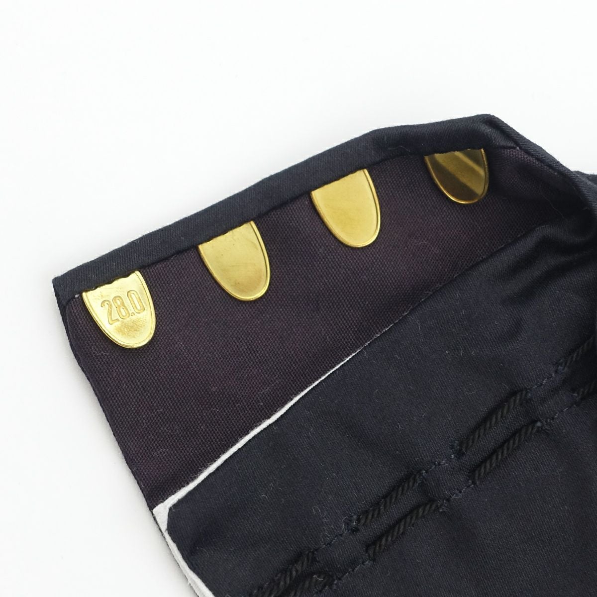 28cm前後対応 足袋 黒 4枚こはぜ 3L 日本製