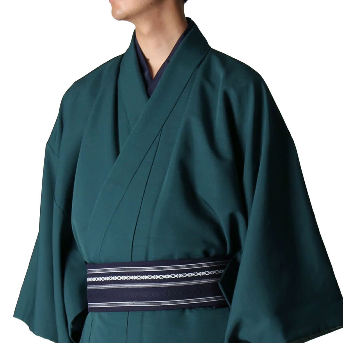 仕立てオーダー着物(もしくは羽織) 洗える着物 紬 鉄紺