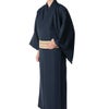 仕立てオーダー着物(もしくは羽織) 洗える着物 紬 黒紺