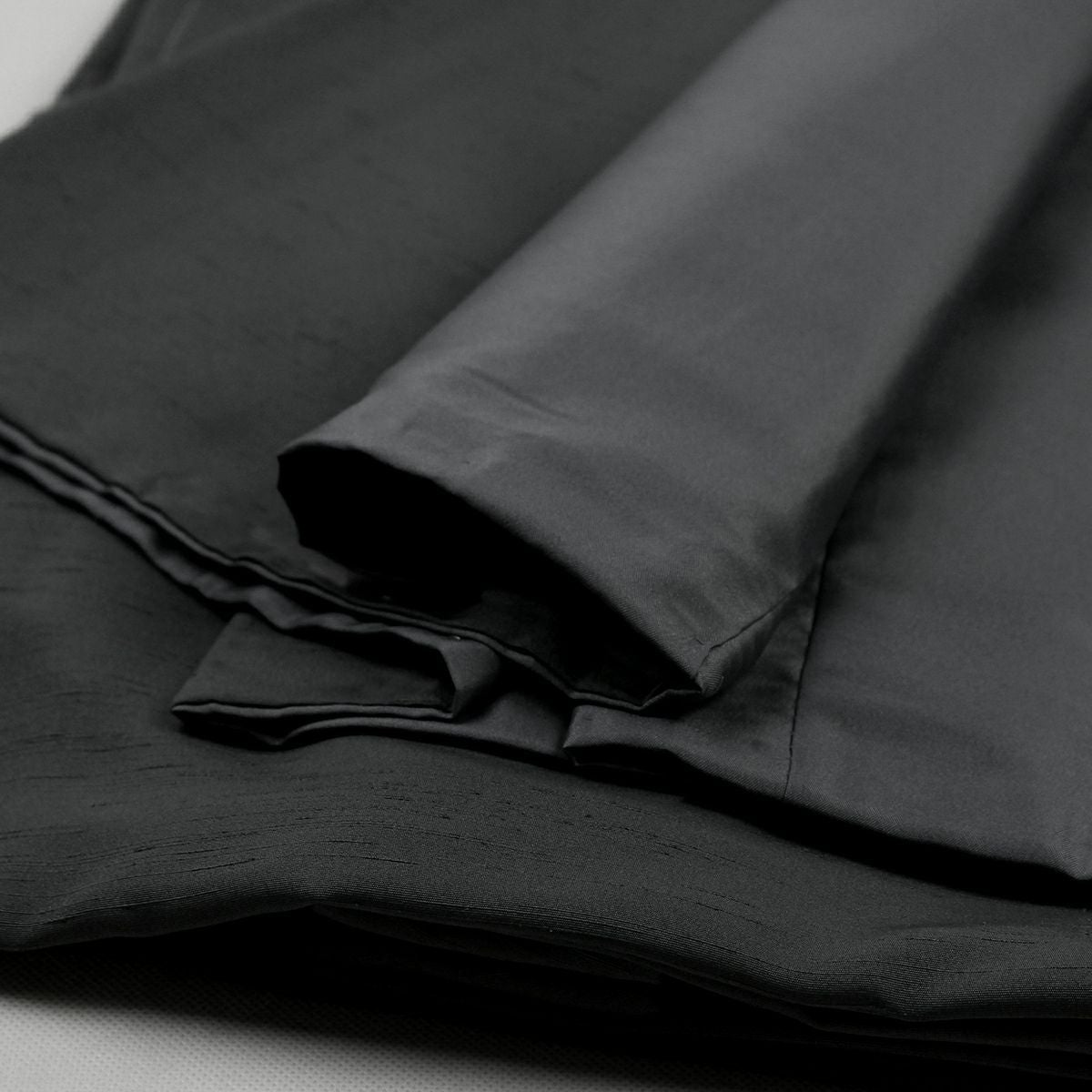 仕立てオーダー着物(もしくは羽織) 洗える着物 紬 黒