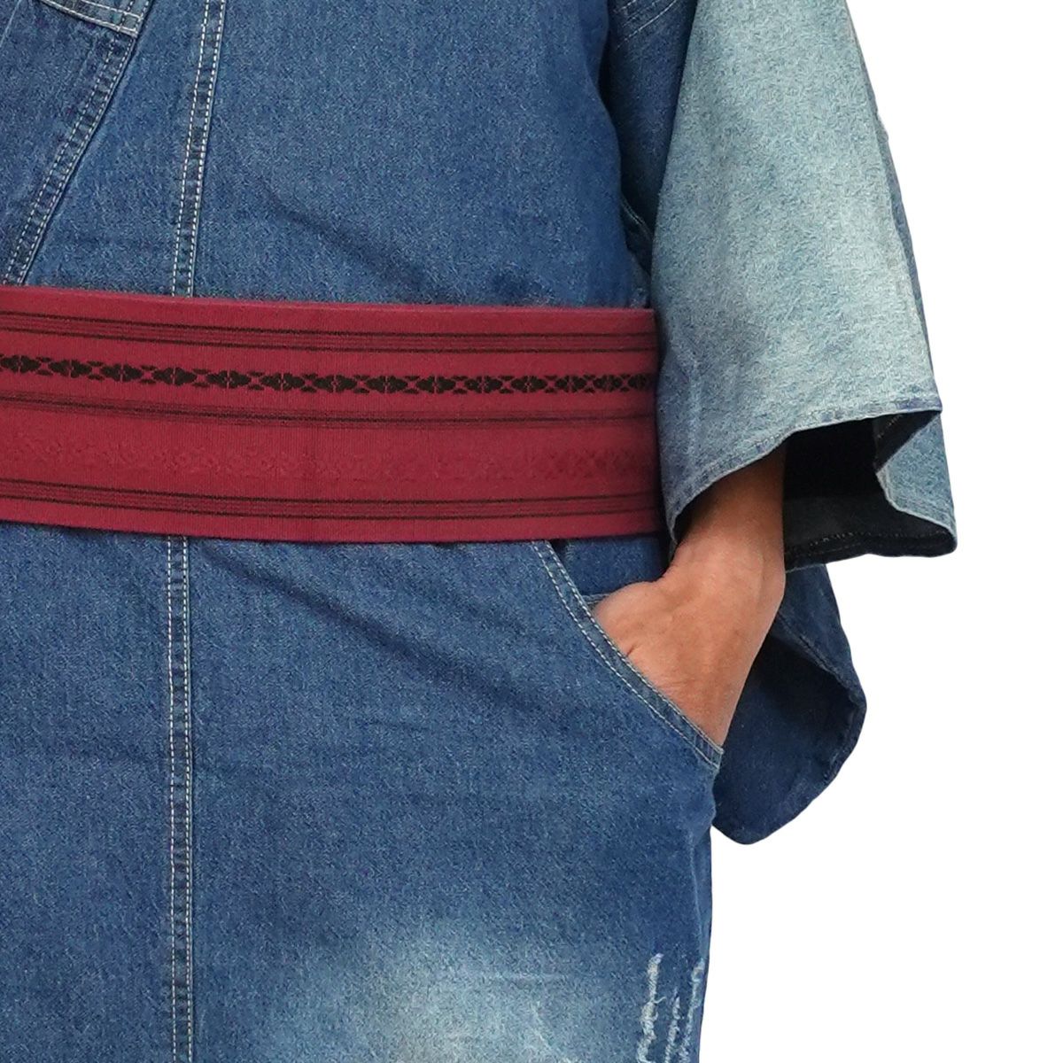 デニム着物 メンズ 単衣 C 青 | 男着物の加藤商店《公式》