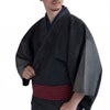 デニム着物 メンズ 単衣 黒