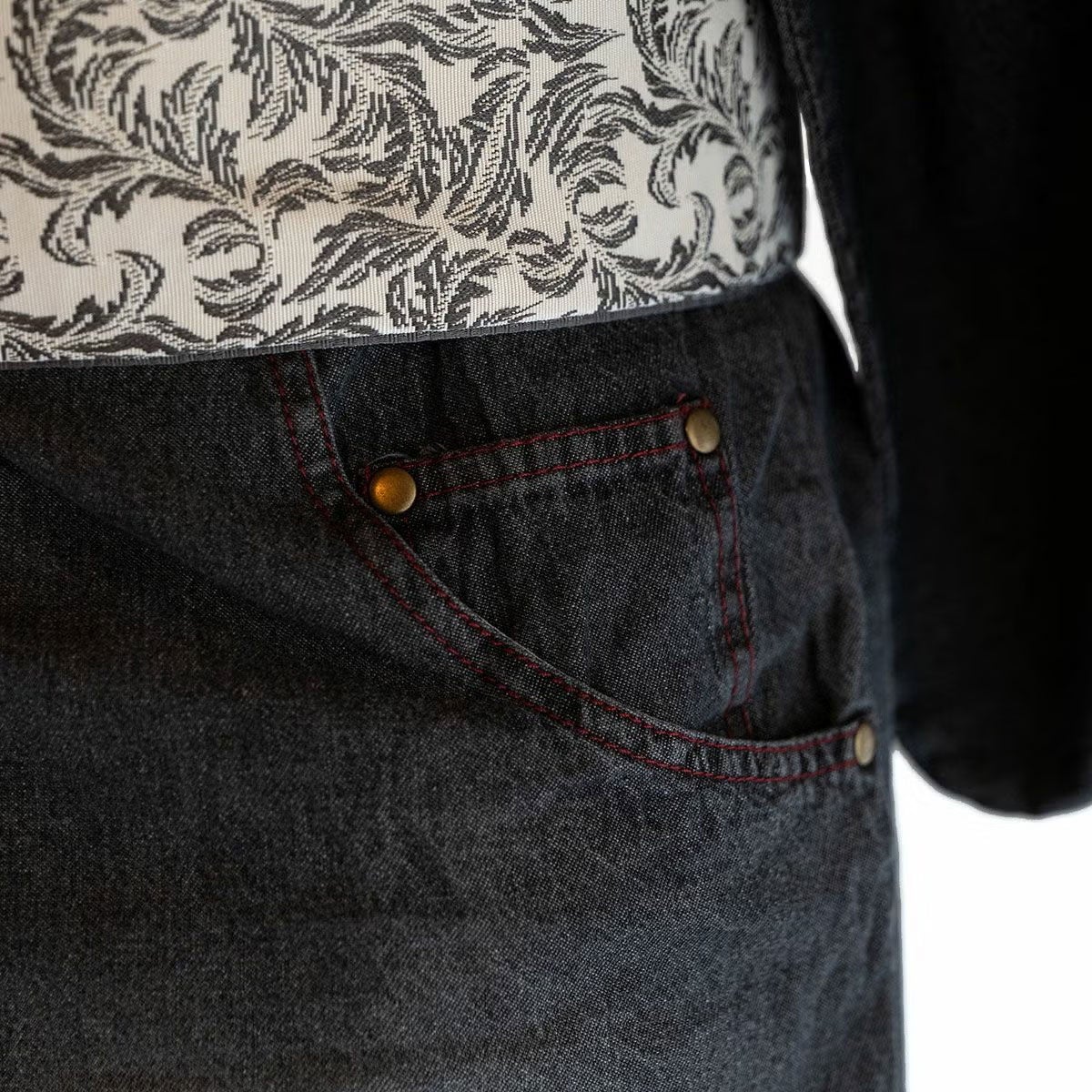 男着物 デニム着物 メンズ カジュアル