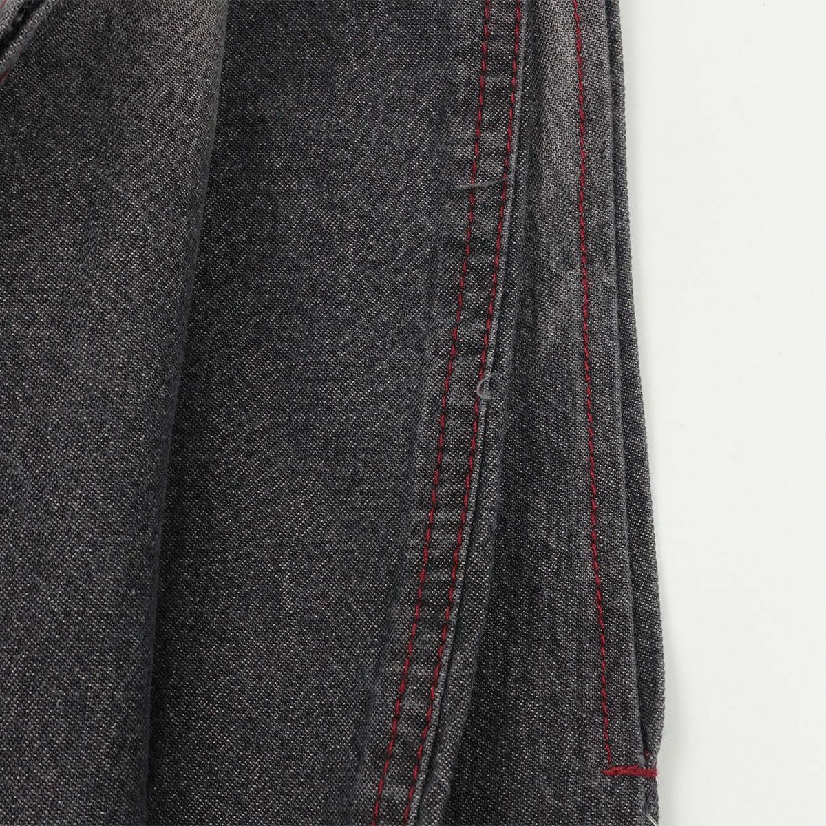 デニム着物 メンズ 単衣 B 黒