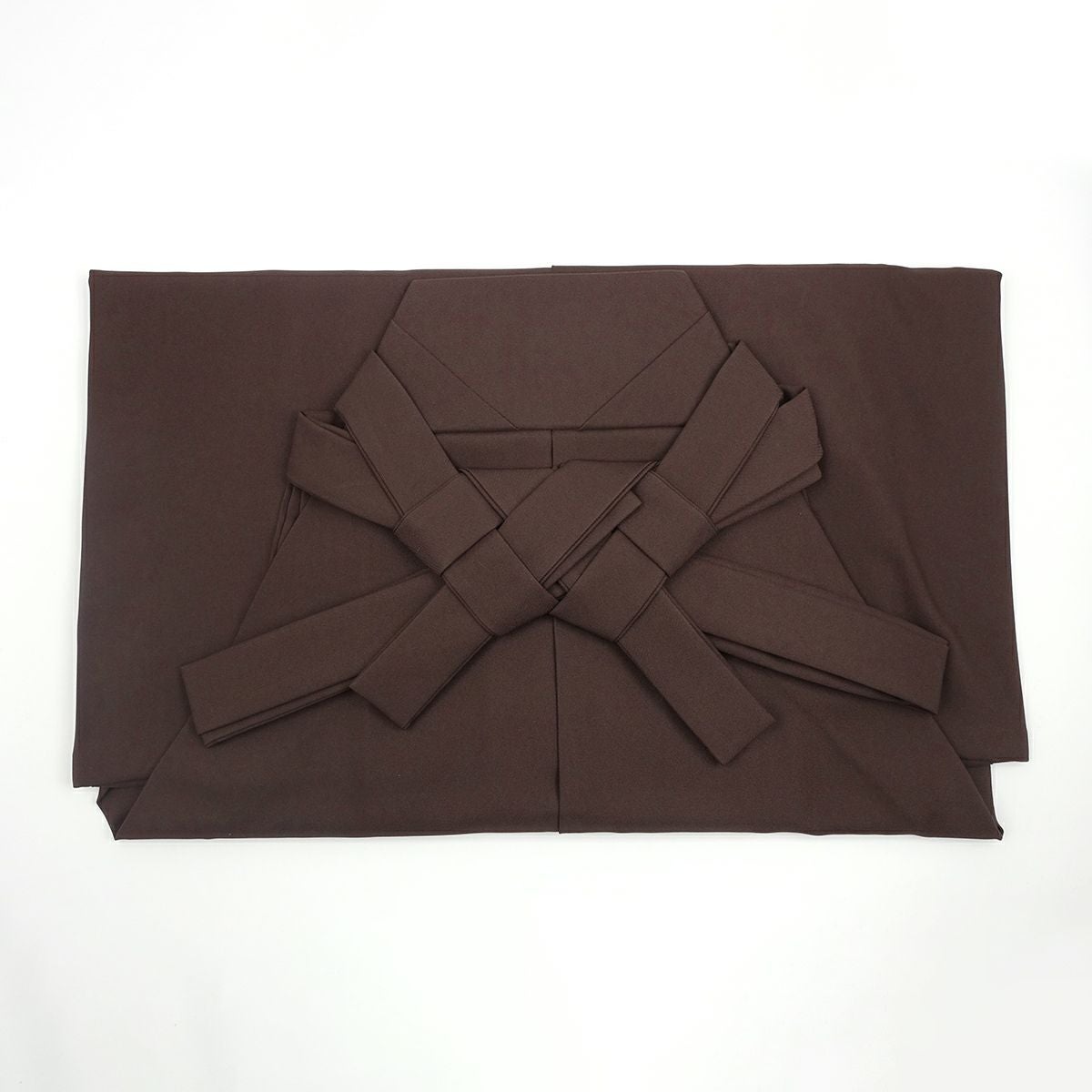 男性袴 無地 馬乗り袴 茶