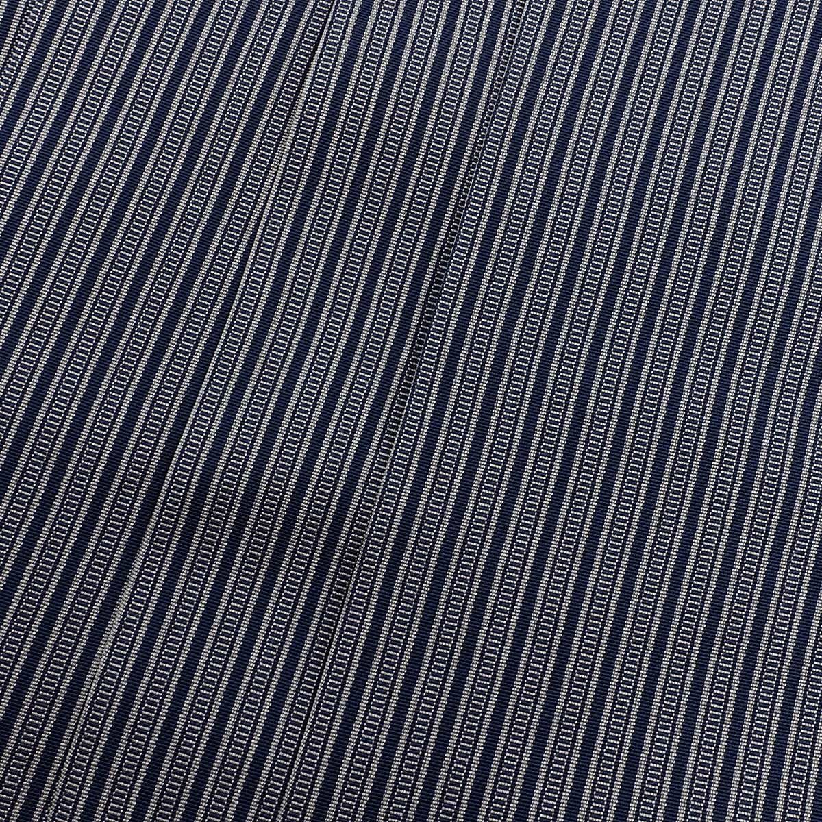 正絹袴 福壽織 馬乗り袴 縞 紺