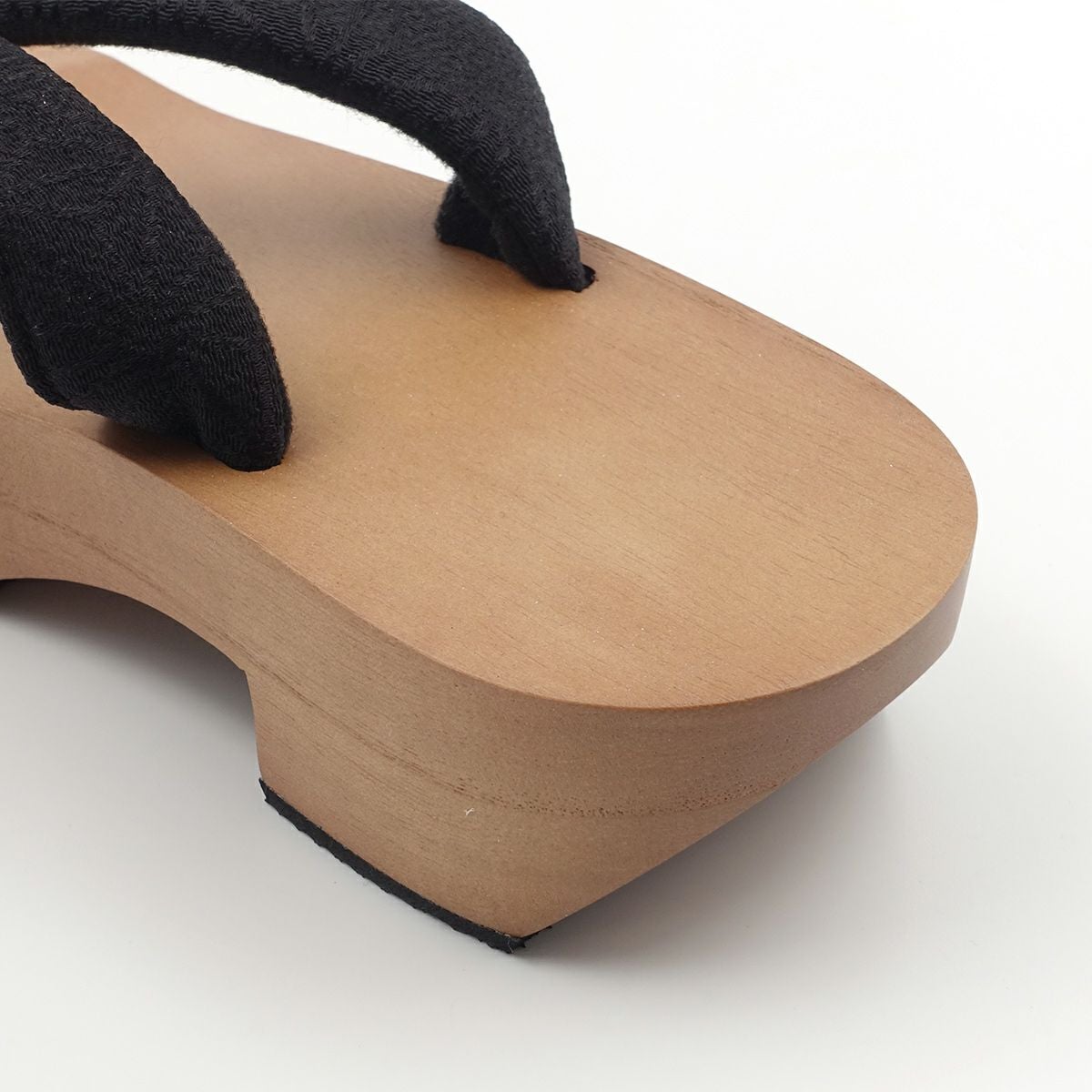 桐下駄 25cm～27cm位まで対応 ピドヒール型台 黒