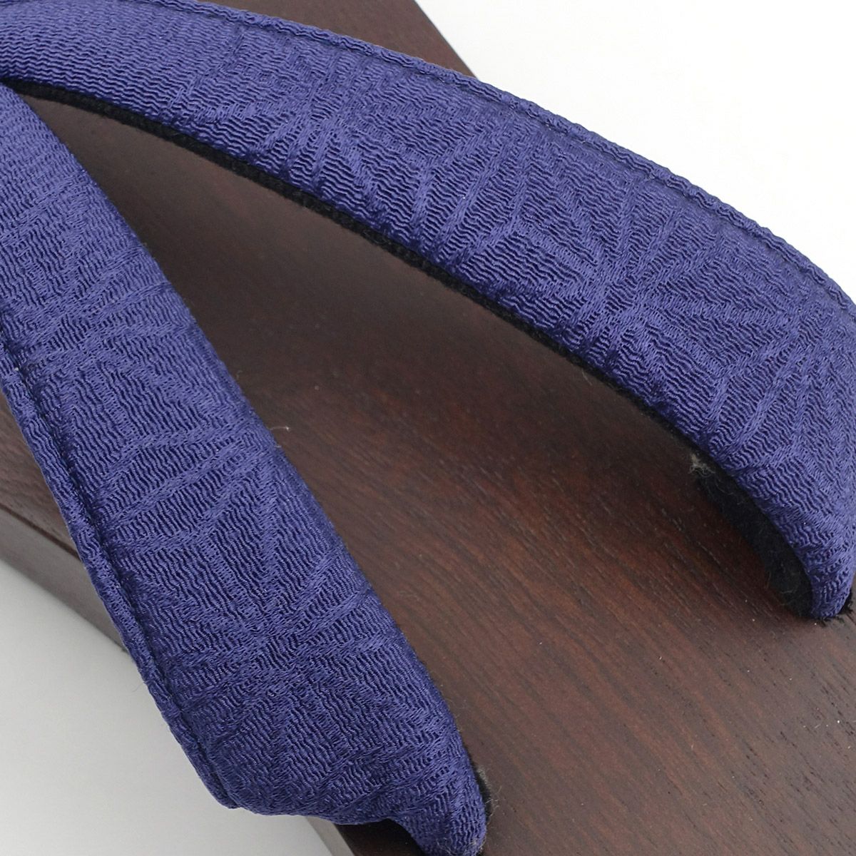 桐下駄 25cm～27cm位まで対応 ピドヒール型台 青