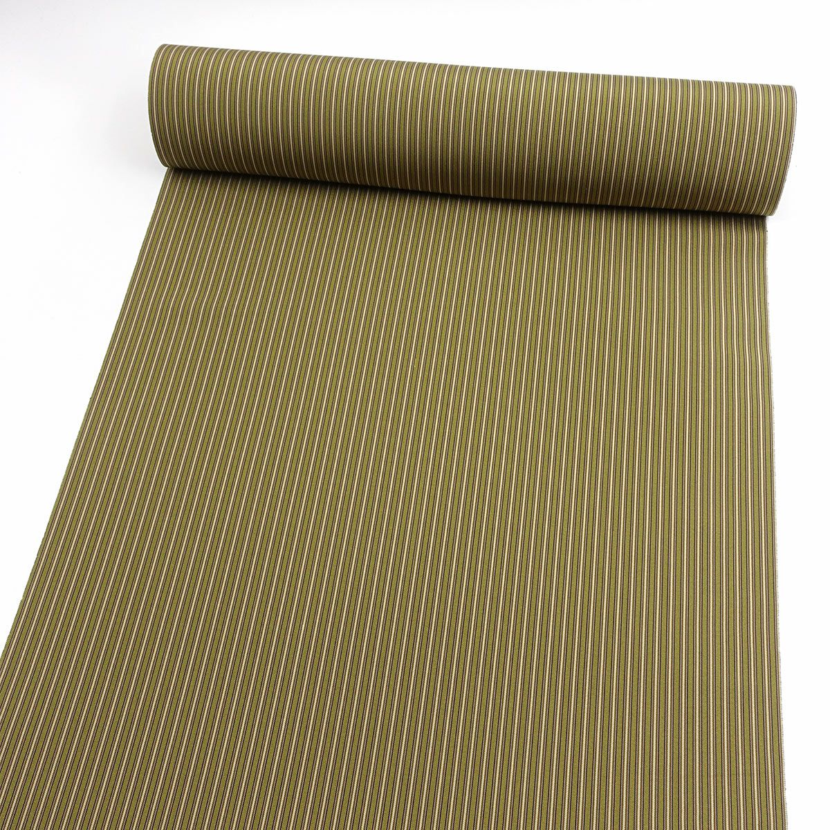 正絹袴 慶次平 仕立てオーダー 縞 黄茶