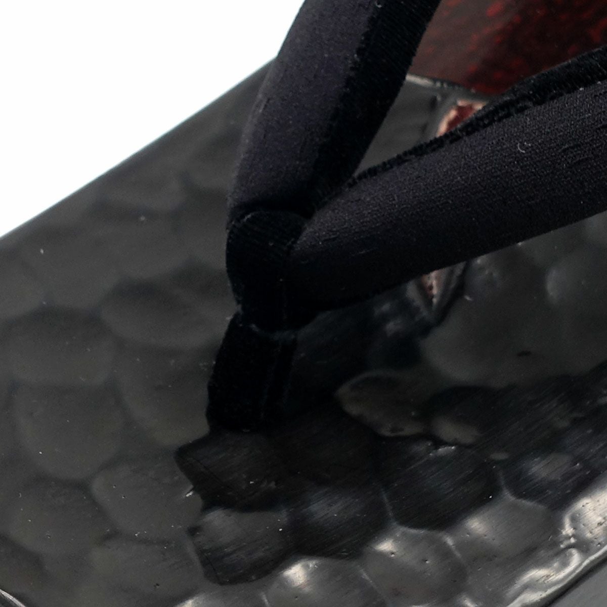 桐下駄 鎌倉彫 27cm位まで対応 刀痕 般若