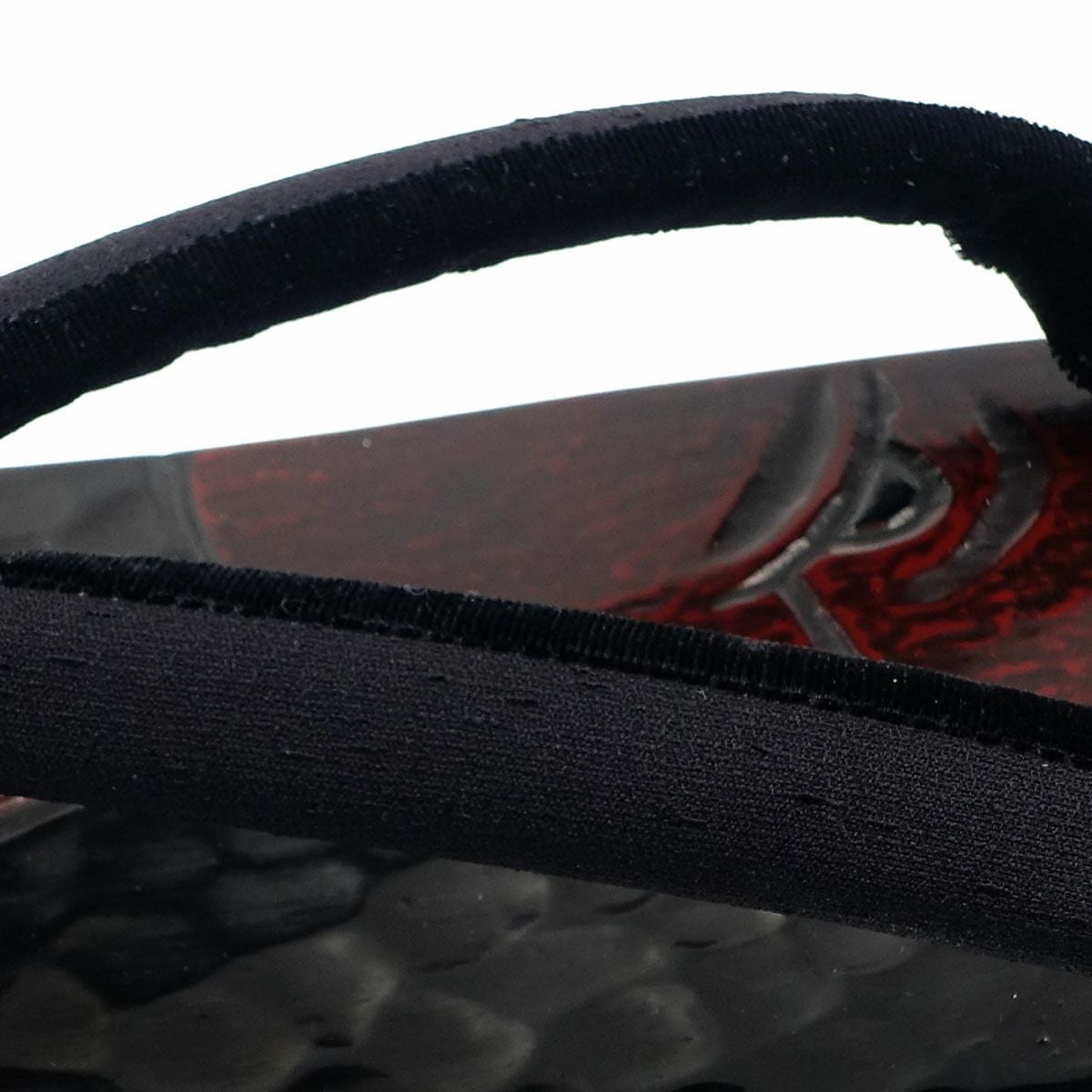 桐下駄 鎌倉彫 27cm位まで対応 刀痕 般若