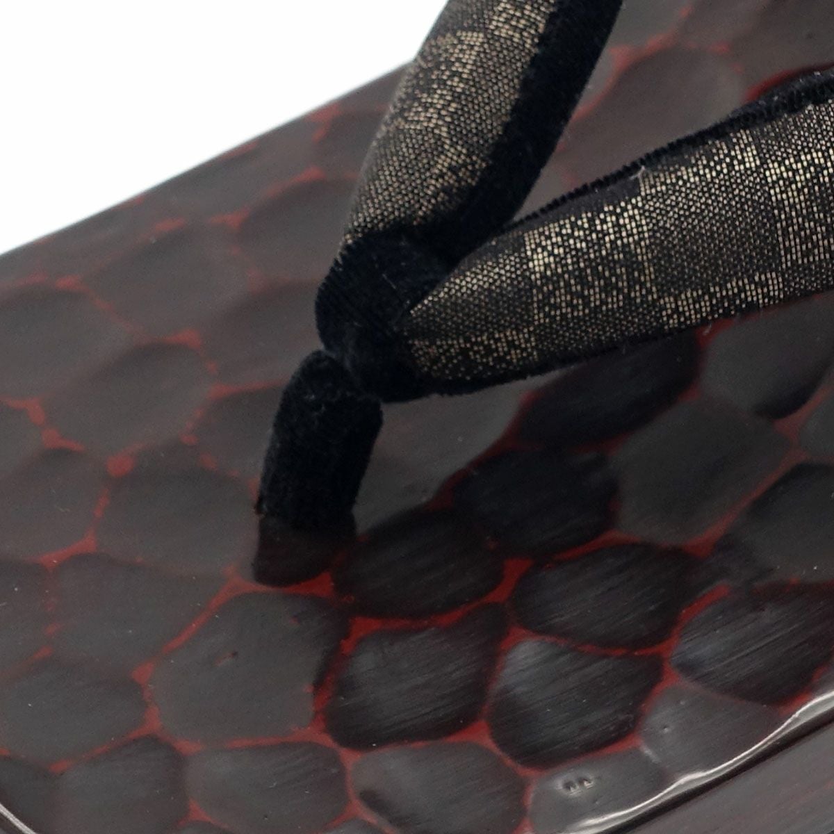 桐下駄 鎌倉彫 27cm位まで対応 刀痕 虎