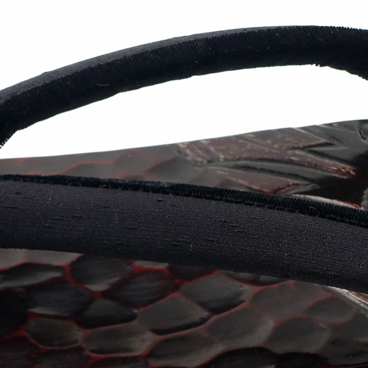 桐下駄 鎌倉彫 27cm位まで対応 刀痕 龍