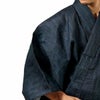 英語ガイドブック付き メンズ浴衣 近江ちぢみ 本麻