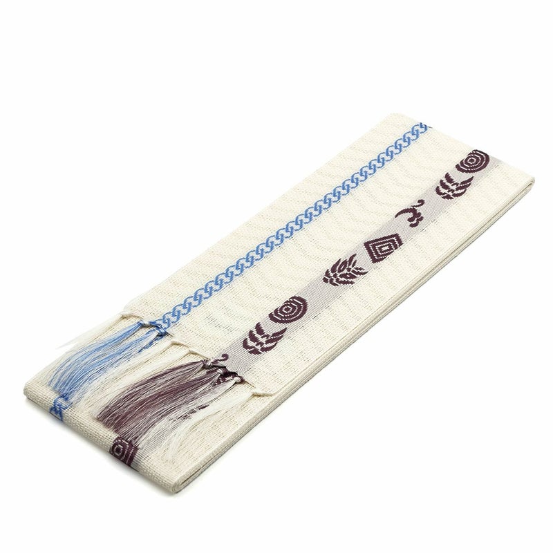 角帯 正絹 博多織物 夏帯 紗