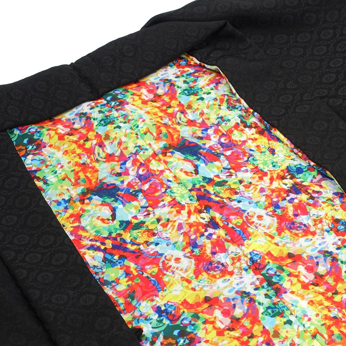 男羽織 洗える 袷 ちりめん