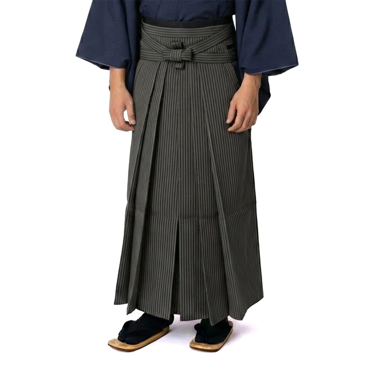 馬乗り袴 絽 夏袴 縞