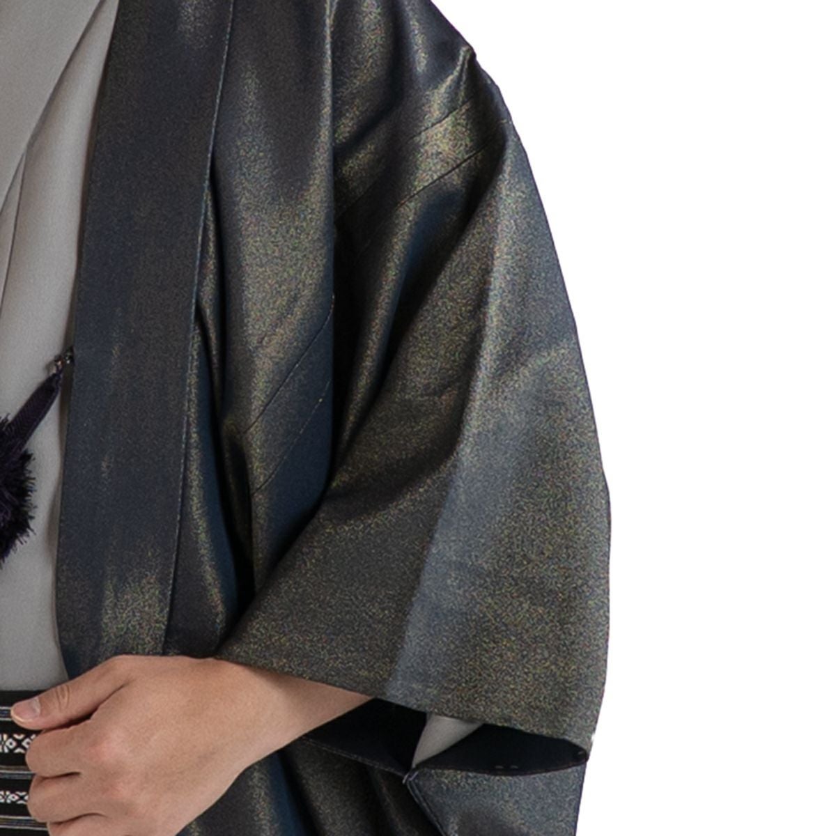 男羽織 正絹 袷 紋意匠