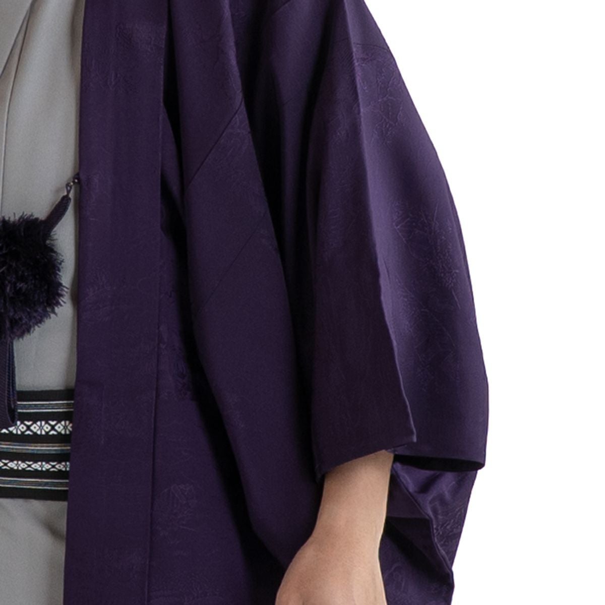 男羽織 正絹 袷 紋意匠