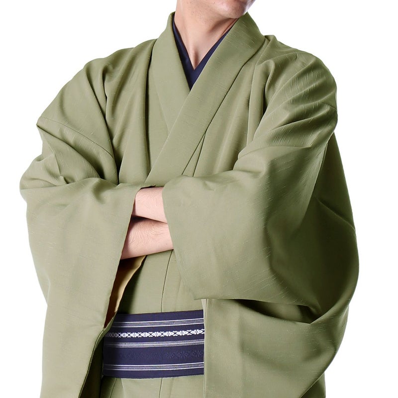 洗える着物 紬 単衣