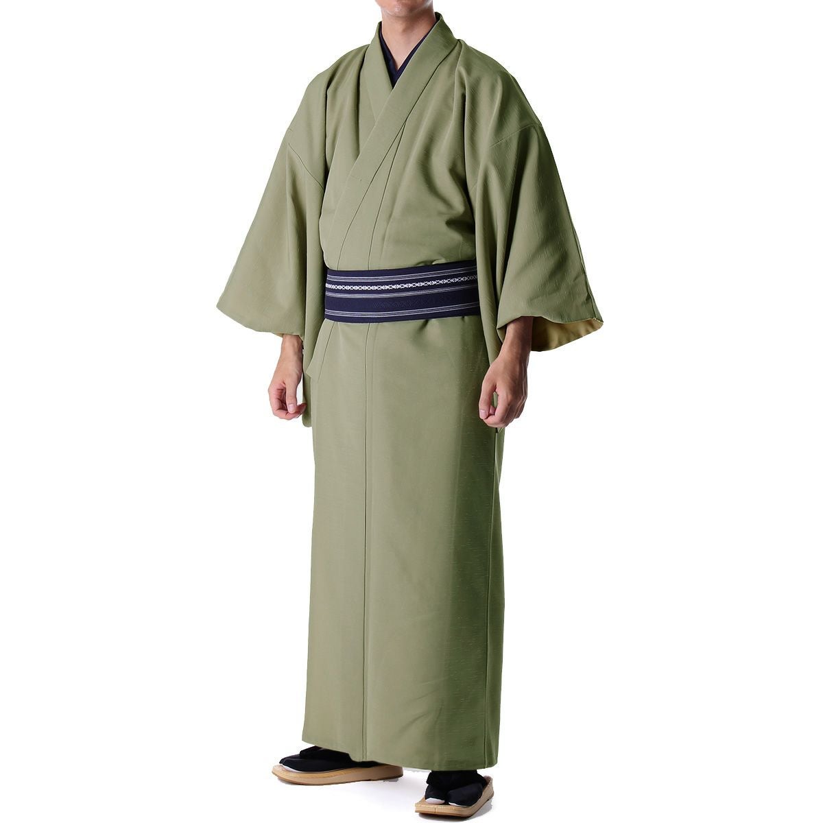 洗える着物 紬 単衣