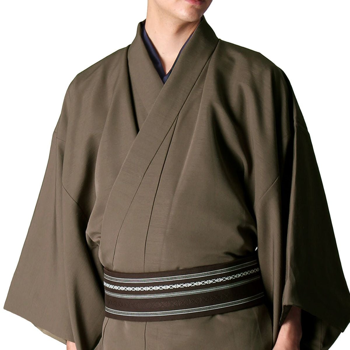 洗える着物 紬 単衣