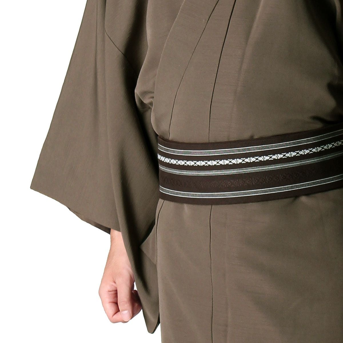 洗える着物 紬 単衣