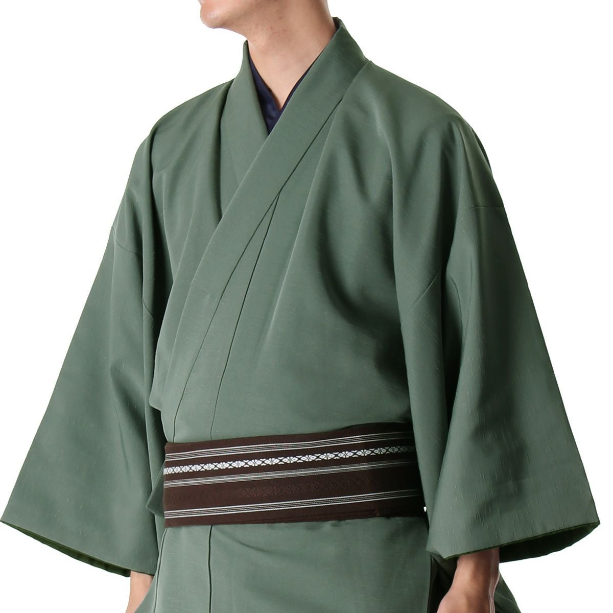 洗える着物 紬 単衣