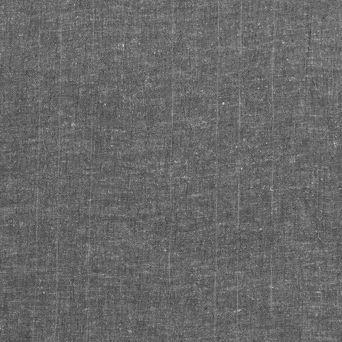 近江ちぢみ 綿麻 グレー無地 （浴衣+黒縞角帯+男締め）