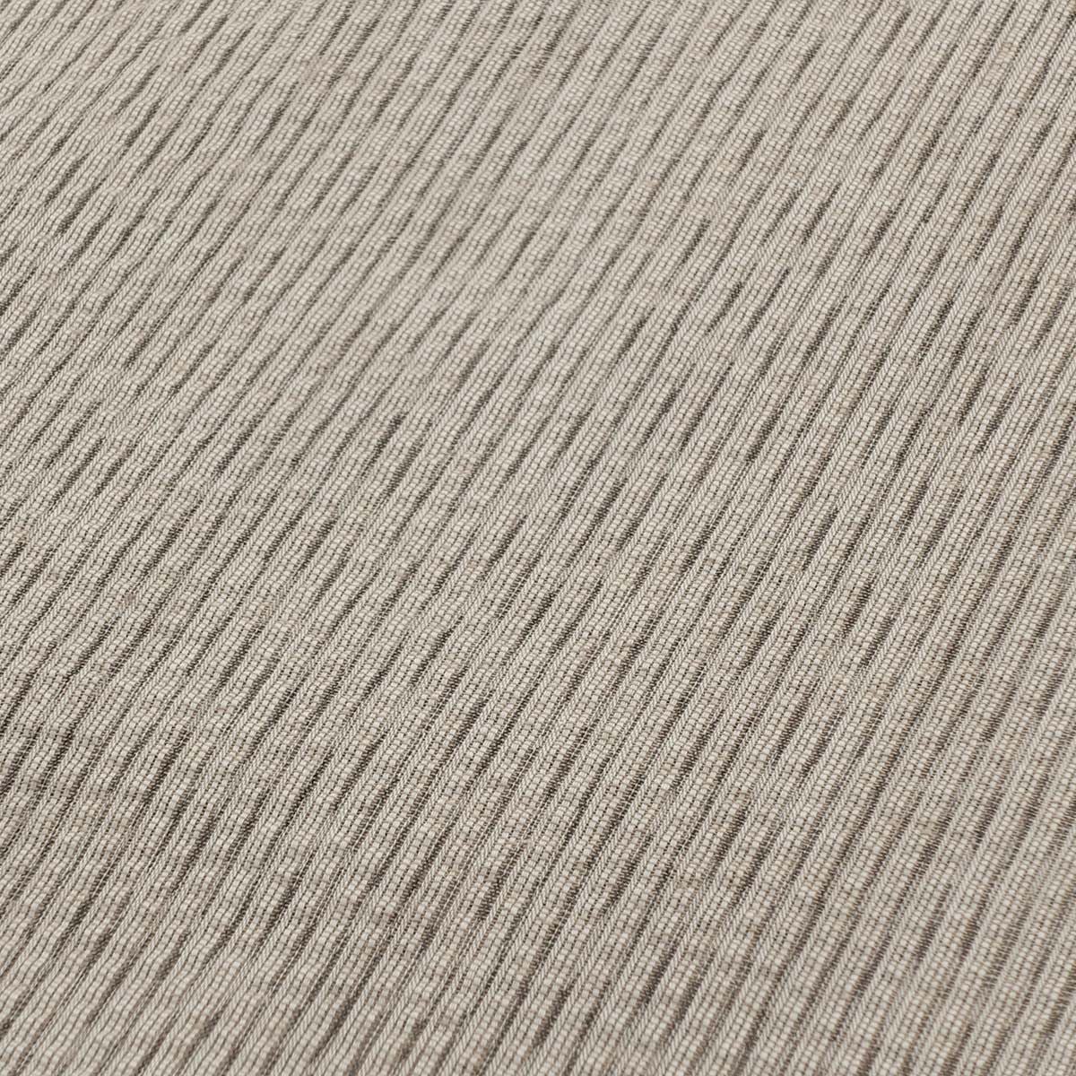 浴衣セット しじら 綿麻 オフホワイト M～LL （浴衣+縞赤紫角帯+腰紐）